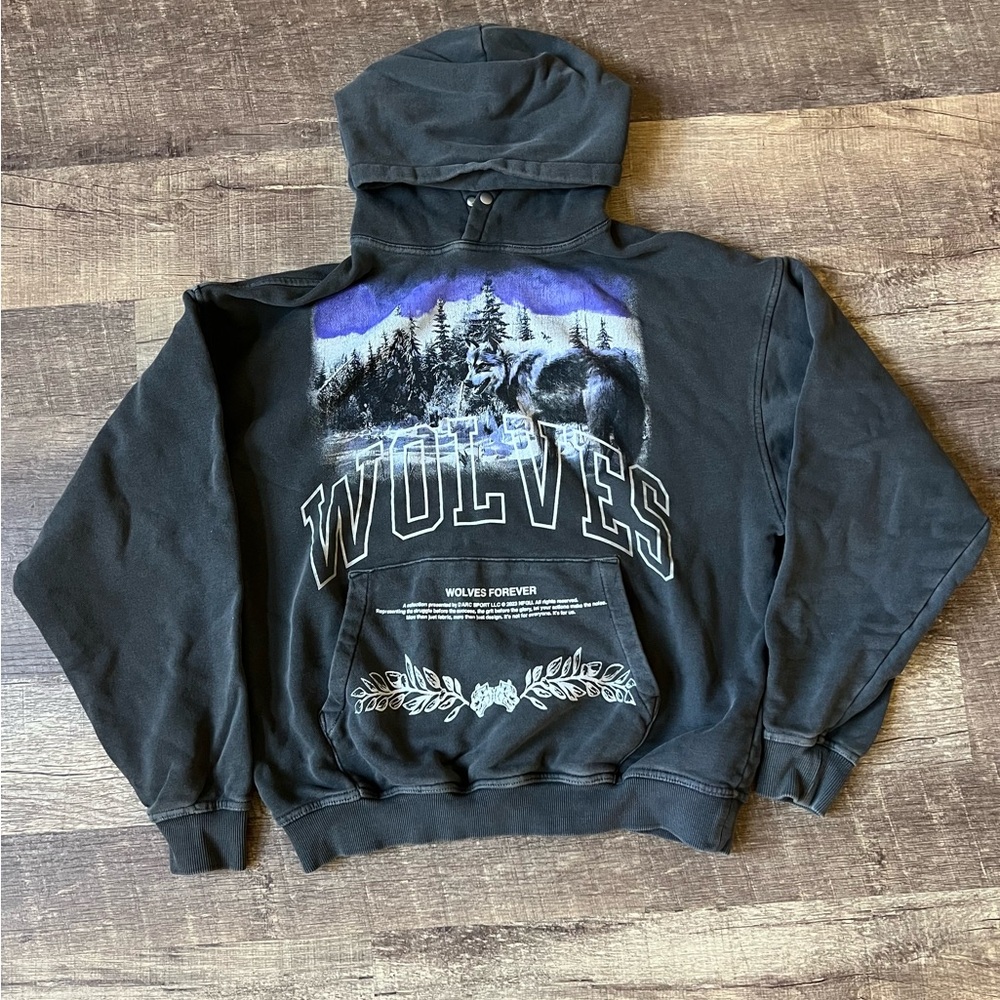 Darc Sport Black Wolves Hoodie S